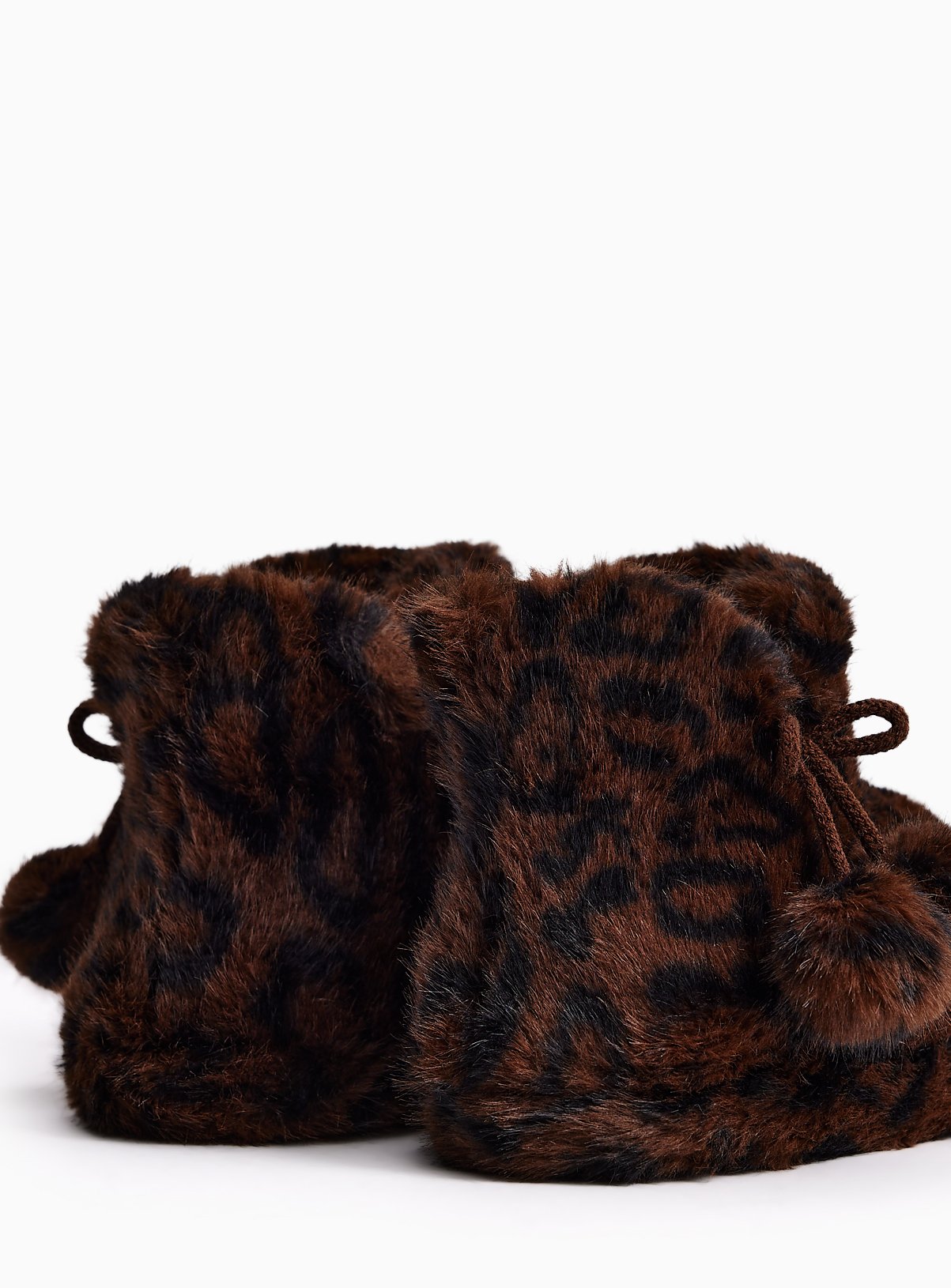 Plush Short Faux Fur Boot Slippers S - Image 4 thumbnail